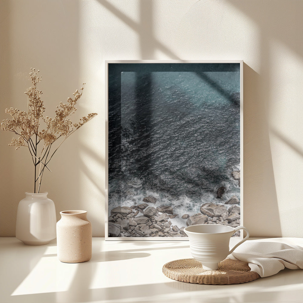 Jade Shoreline - Poster / Art Print - interiör