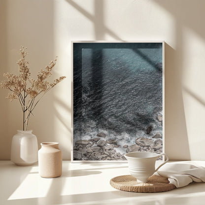 Jade Shoreline - Poster / Art Print - interiör