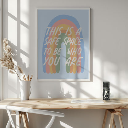 Safe Space - Poster / Art Print - interiör