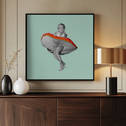 Happy Dress - Poster / Art Print - interiör