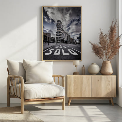 Bus SOLO - Poster / Art Print - interiör