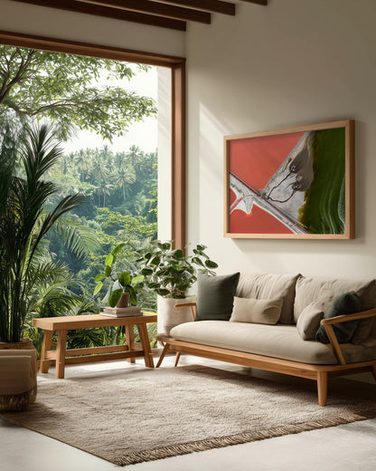 Nature's painting - Poster / Art Print - interiör
