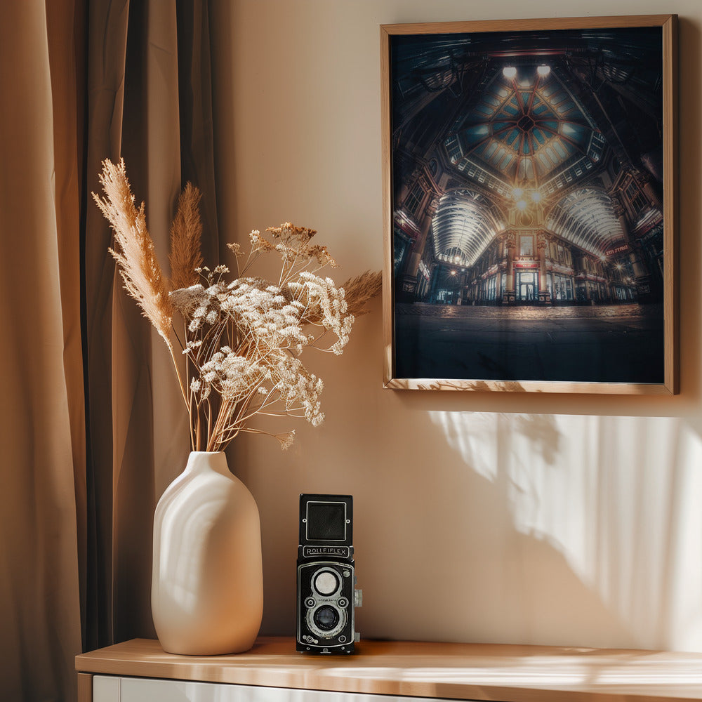 Late hour - Poster / Art Print - interiör