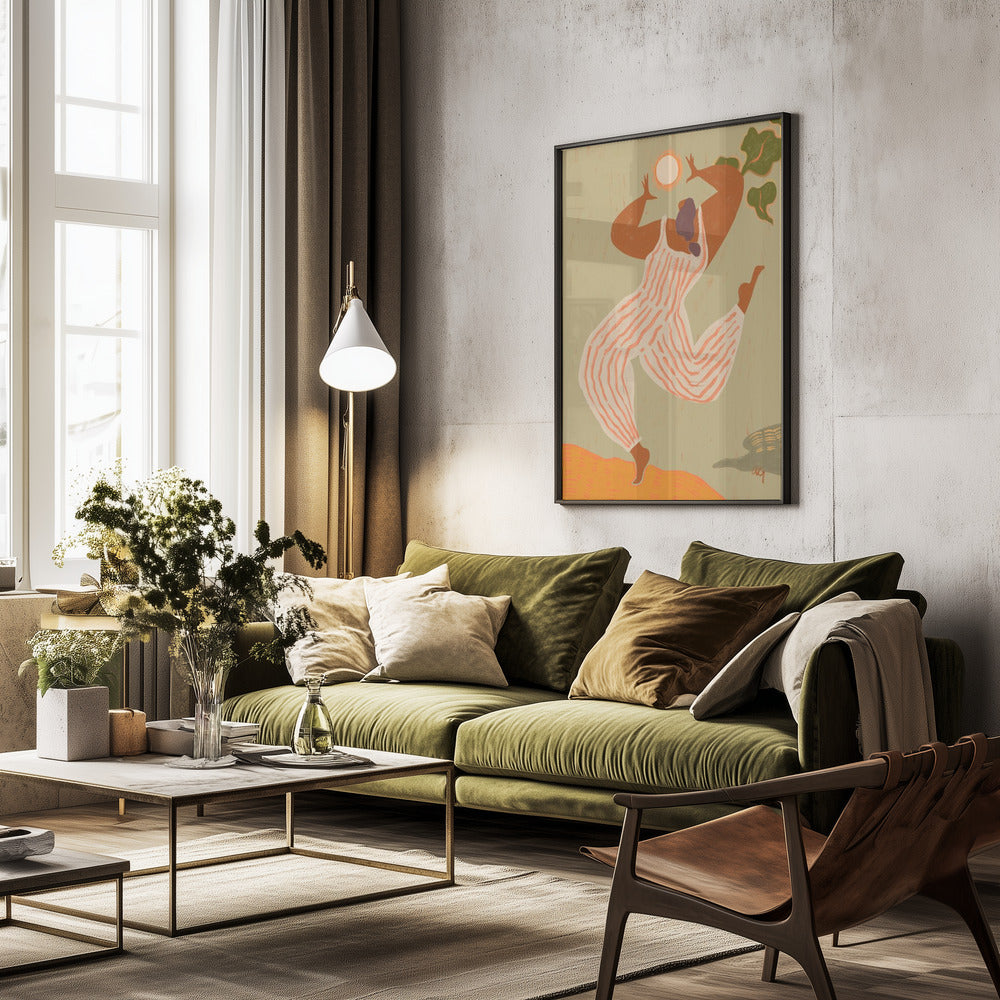 Reach For The Sun - Poster / Art Print - interiör