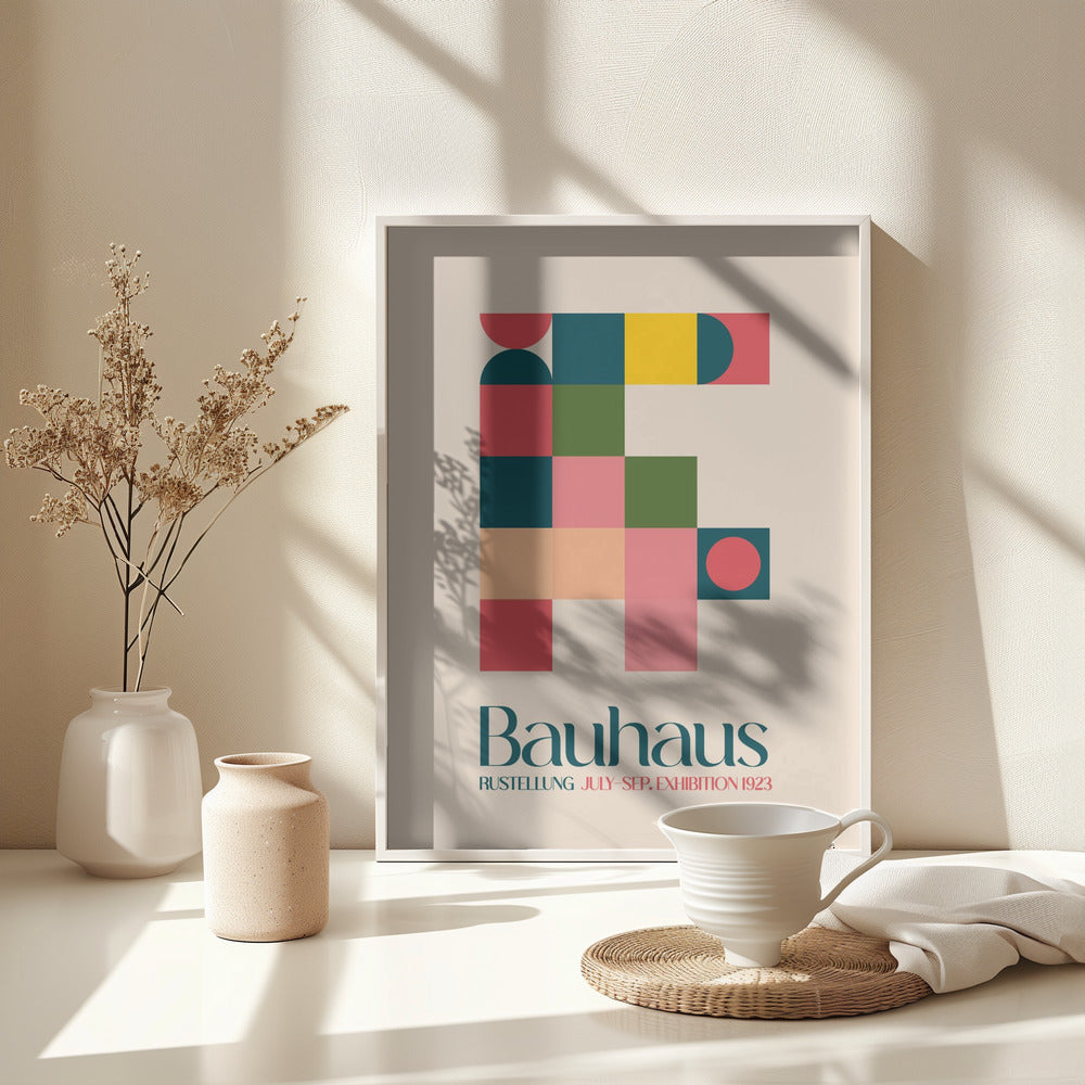 Bauhaus Kutular - Poster / Art Print - interiör