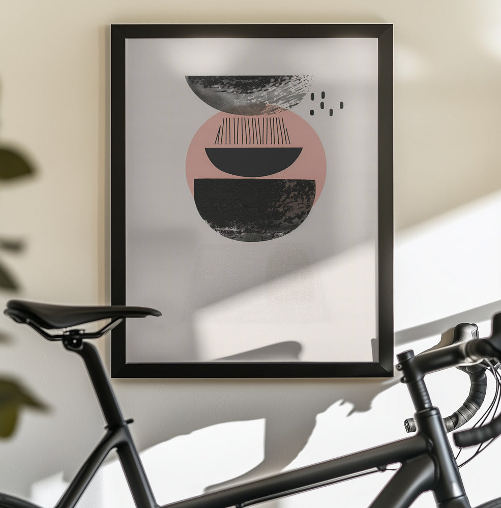 Abstract Minimalist Shapes No 8 - Poster / Art Print - interiör