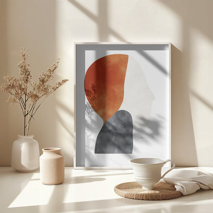 Abstract Minimalist Shapes No 2 - Poster / Art Print - interiör
