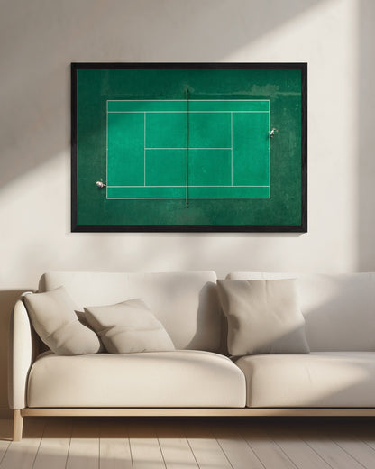 Game! Set! Match! - Poster / Art Print - interiör
