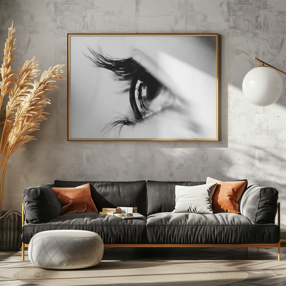 Following you - Poster / Art Print - interiör