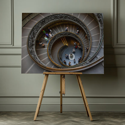 Sistine Chapel Stairs - Poster / Art Print - interiör