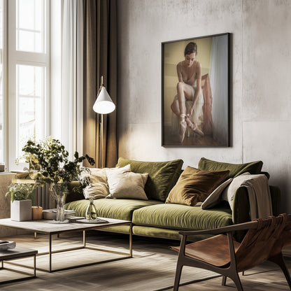 Getting ready - Poster / Art Print - interiör