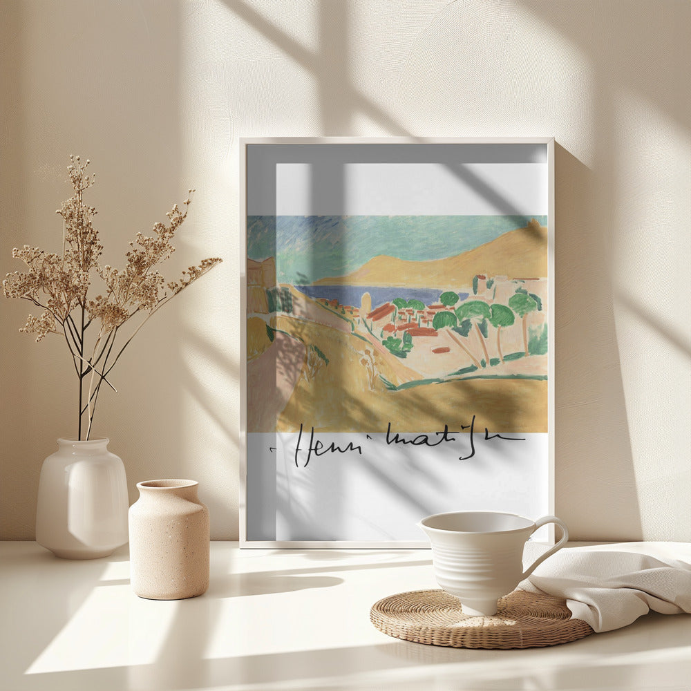 Collioure En Aout - Poster / Art Print - interiör