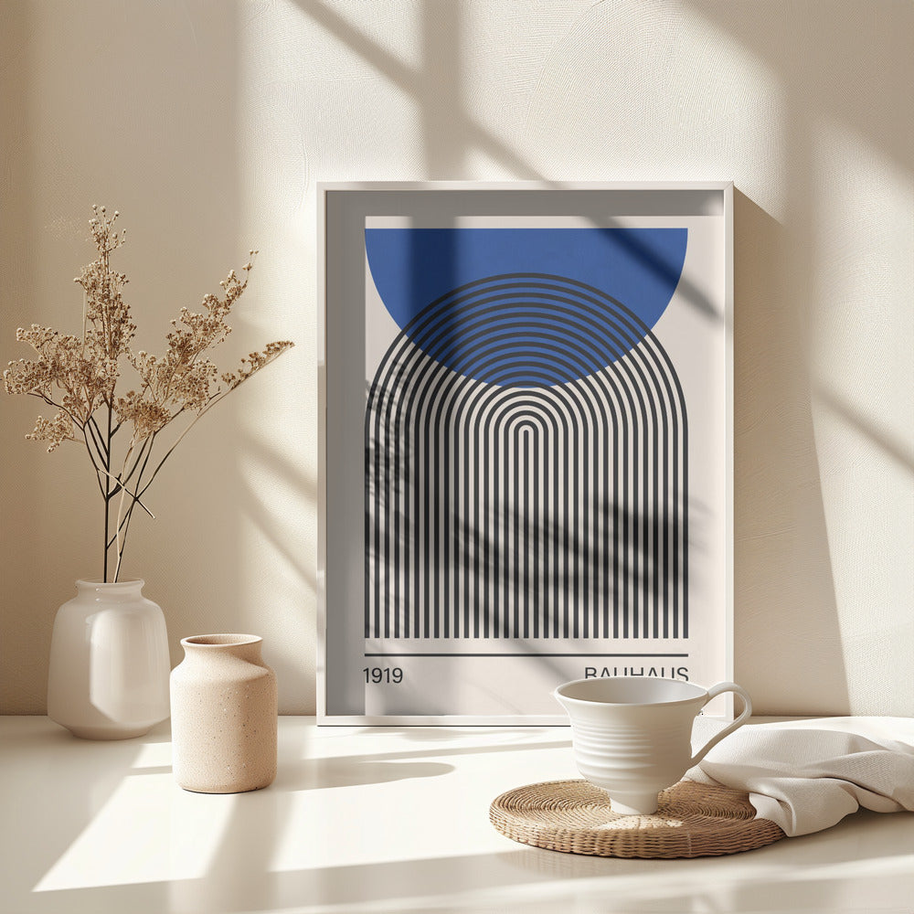 Bauhaus art 4 - Poster / Art Print - interiör