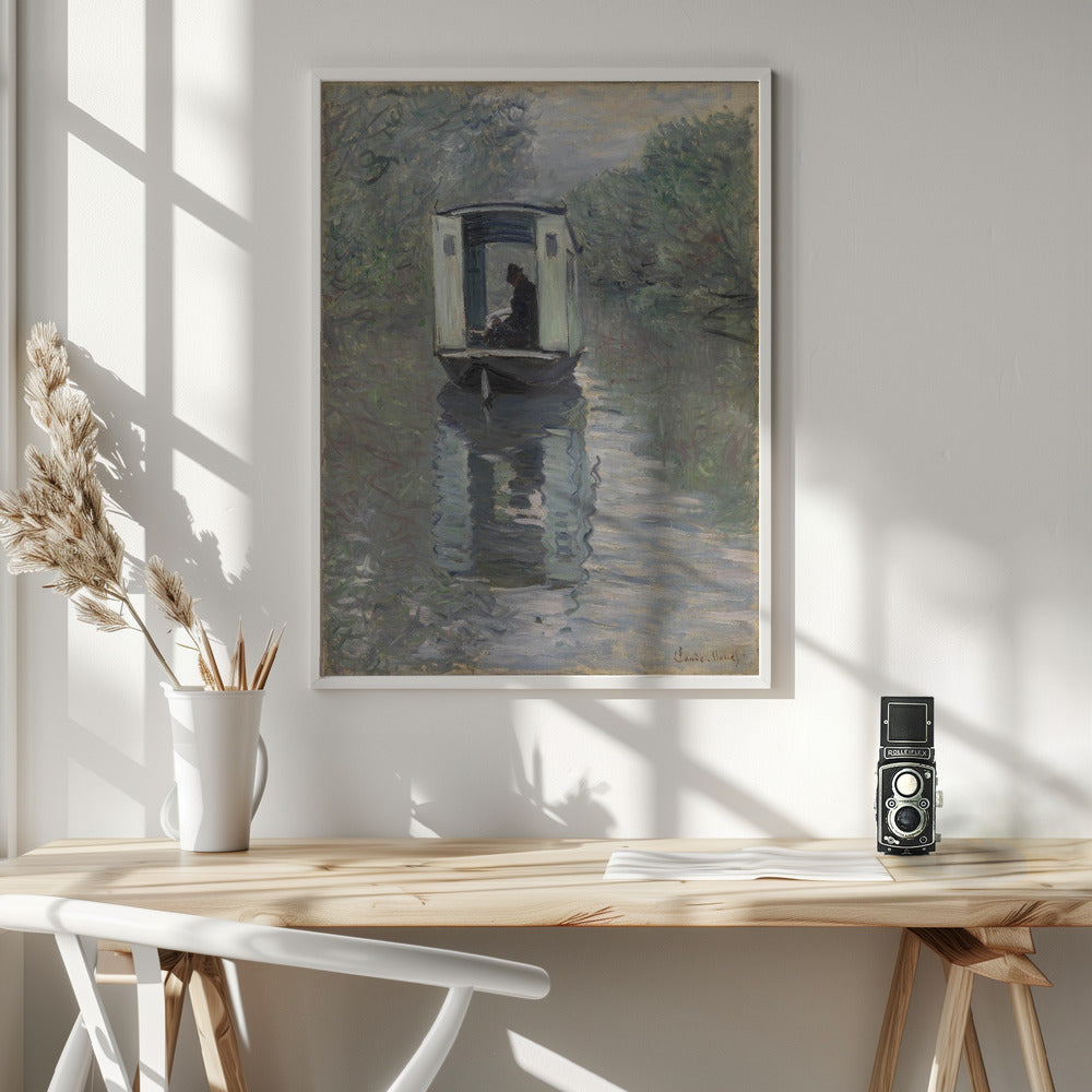 The Studio Boat (le Bateau Atelier) - Poster / Art Print - interiör