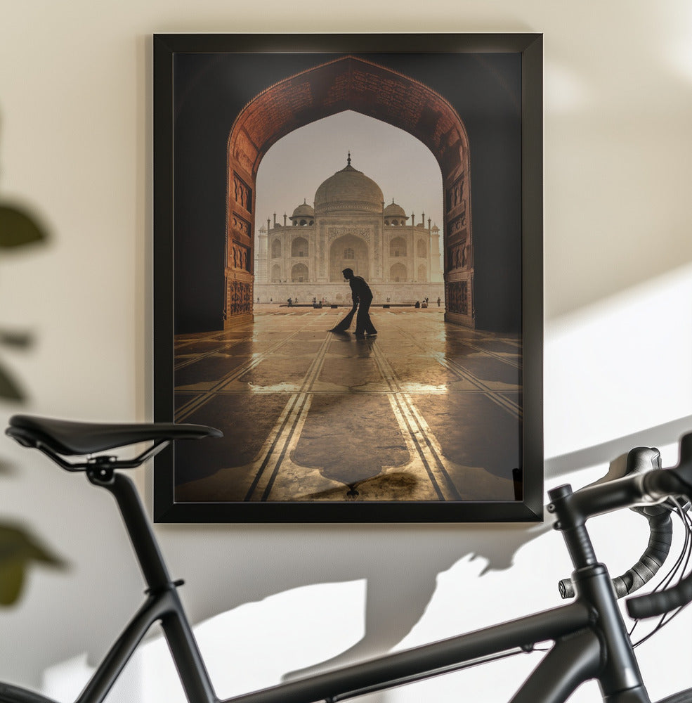 Taj Mahal cleaner - Poster / Art Print - interiör