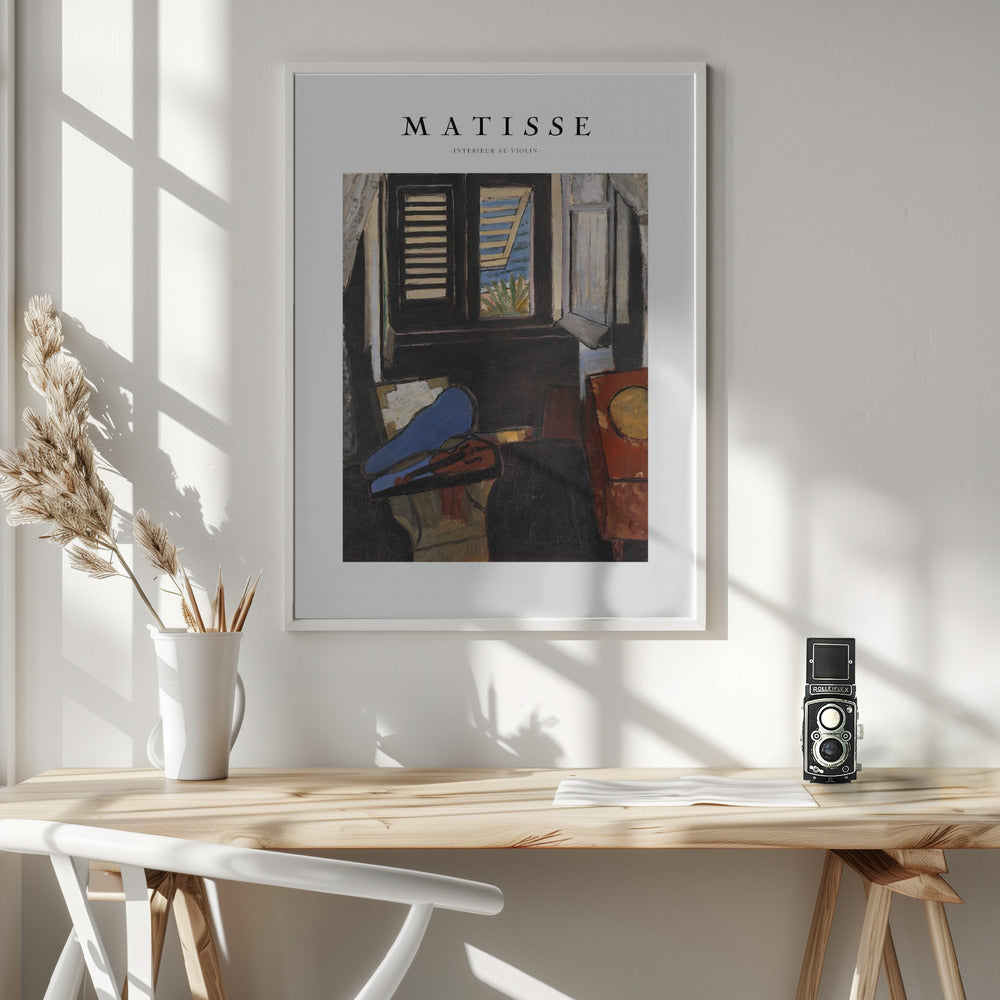 Intérieur Au Violon - Poster / Art Print - interiör