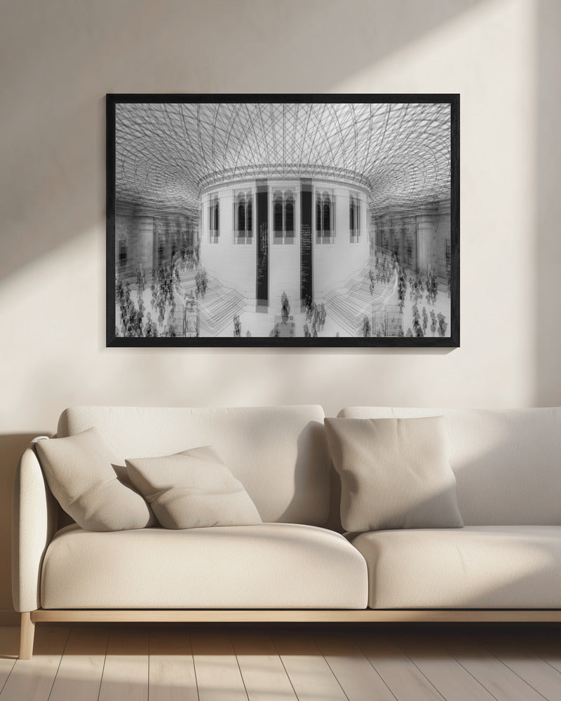 A visit to the British Museum - Poster / Art Print - interiör