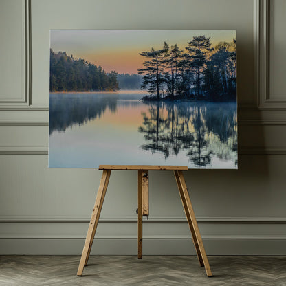 Before people wake - Poster / Art Print - interiör
