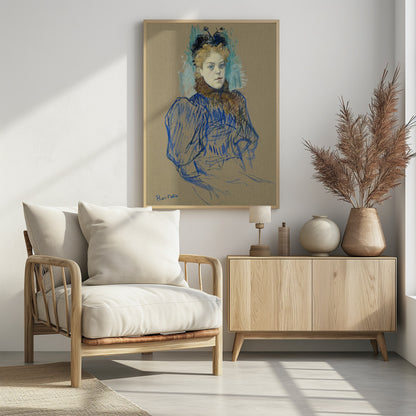 May Milton Portrait (1895) - Poster / Art Print - interiör