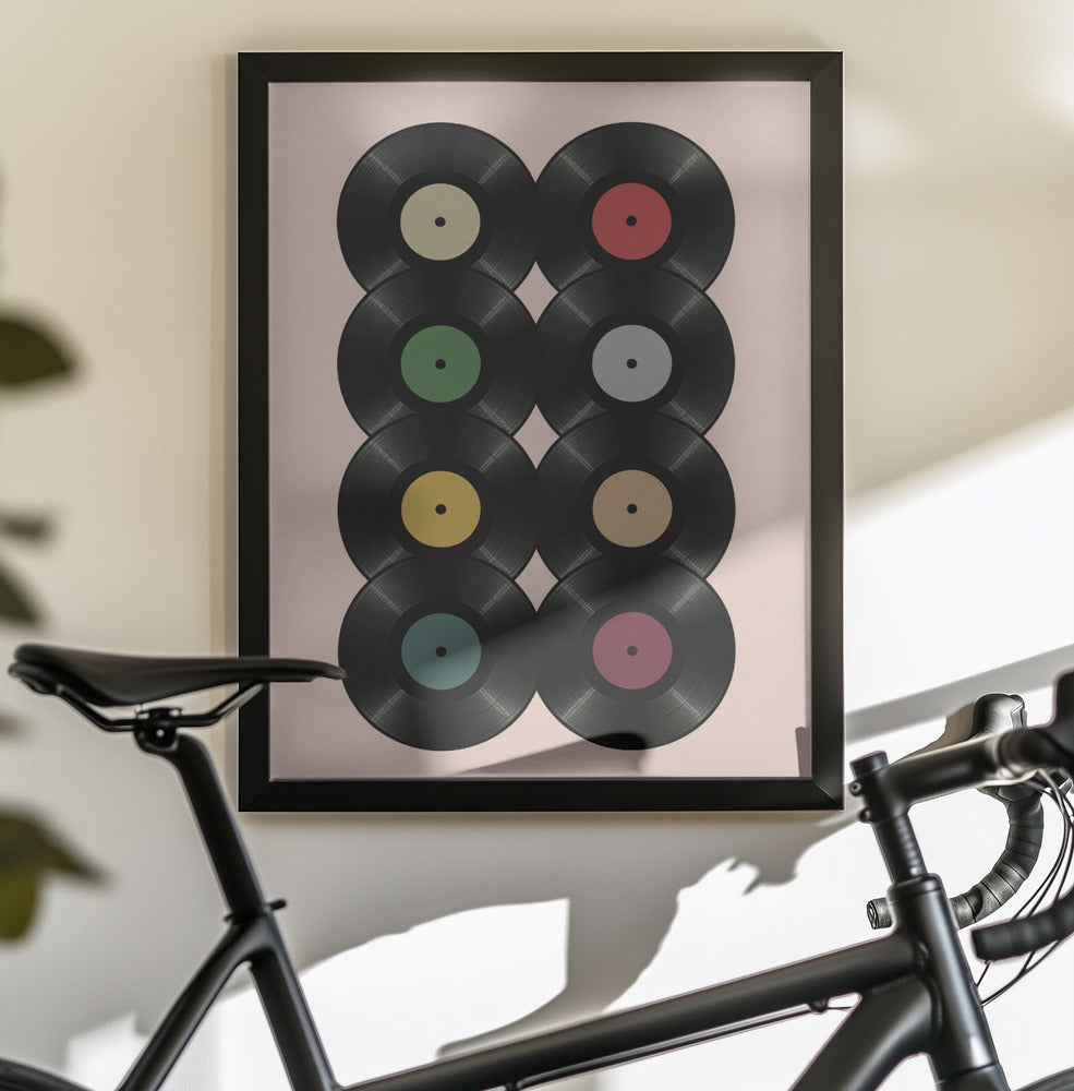 Eight Spins - Poster / Art Print - interiör