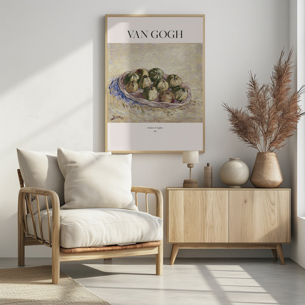 Basket of Apples (1887) - Poster / Art Print - interiör