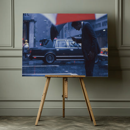 A bow to the rain (from the series New York Blues) - Poster / Art Print - interiör