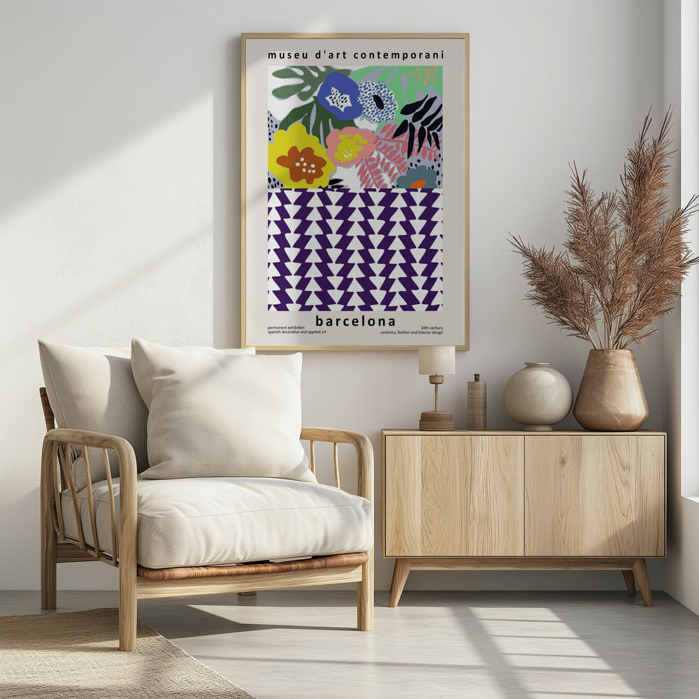 Museu D'art Contemporani Barcelona - Poster / Art Print - interiör
