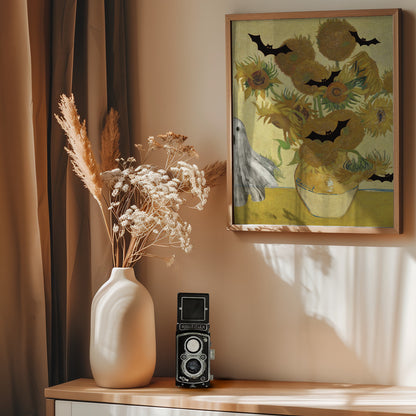 Halloween Flower's Vincent - Poster / Art Print - interiör