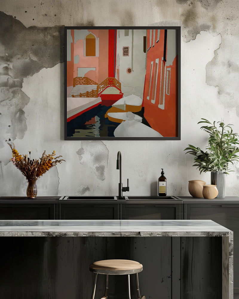 Venedig2 - Poster / Art Print - interiör