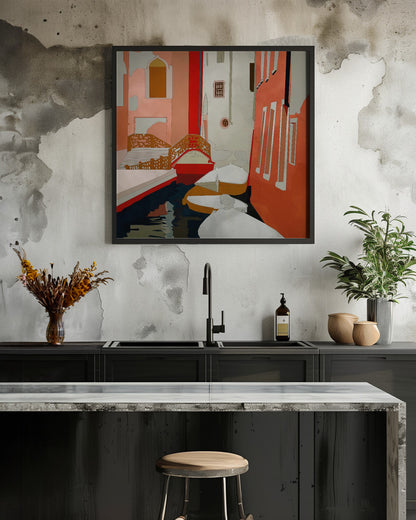 Venedig2 - Poster / Art Print - interiör