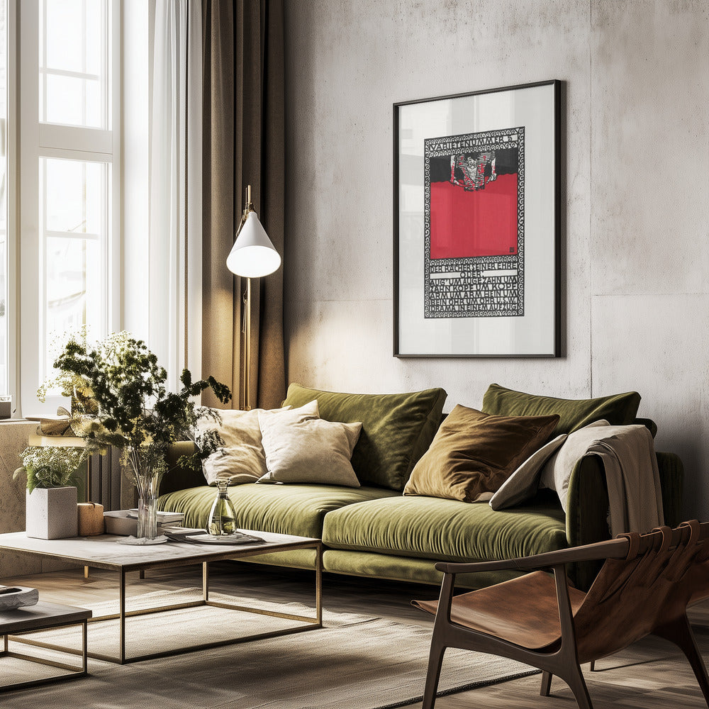 Variety Act 5  the Avenger of His Honor - Poster / Art Print - interiör