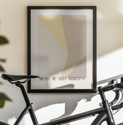 Museu De Arte Moderna 02 - Poster / Art Print - interiör