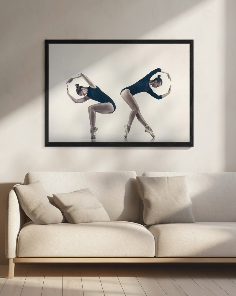 Ballet dancers II - Poster / Art Print - interiör