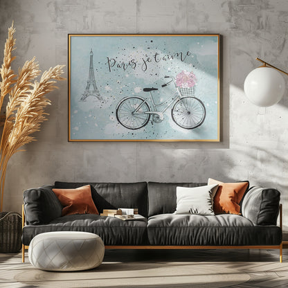 Paris Jetaime - Poster / Art Print - interiör
