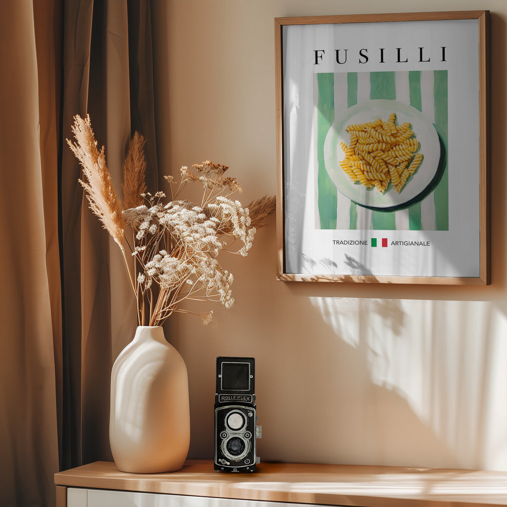 Fusilli - Poster / Art Print - interiör