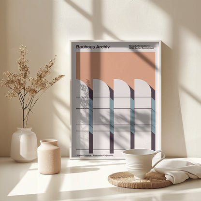 Bauhaus Archiv - Poster / Art Print - interiör