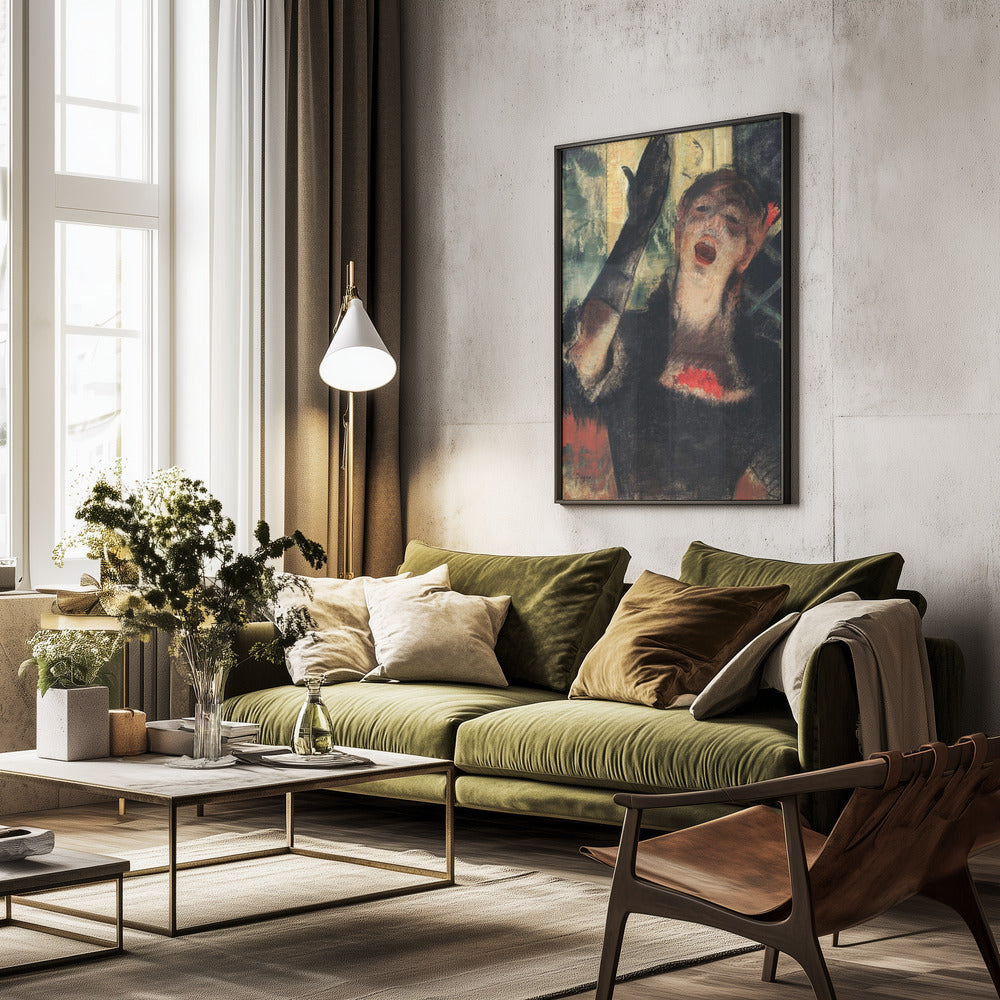 Café Singer - Poster / Art Print - interiör