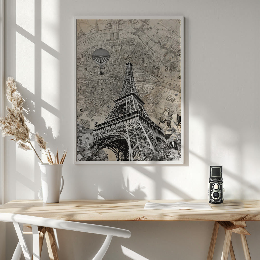 Paris 2 (City Breaks) - Poster / Art Print - interiör