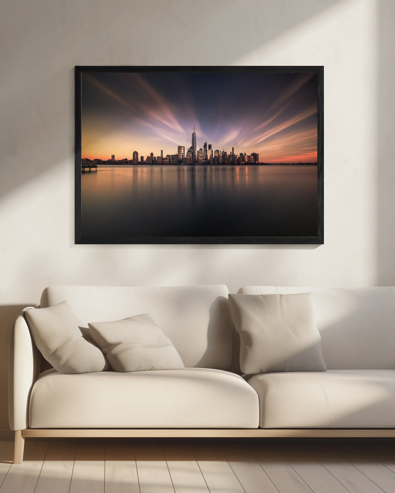 A floating city - Poster / Art Print - interiör