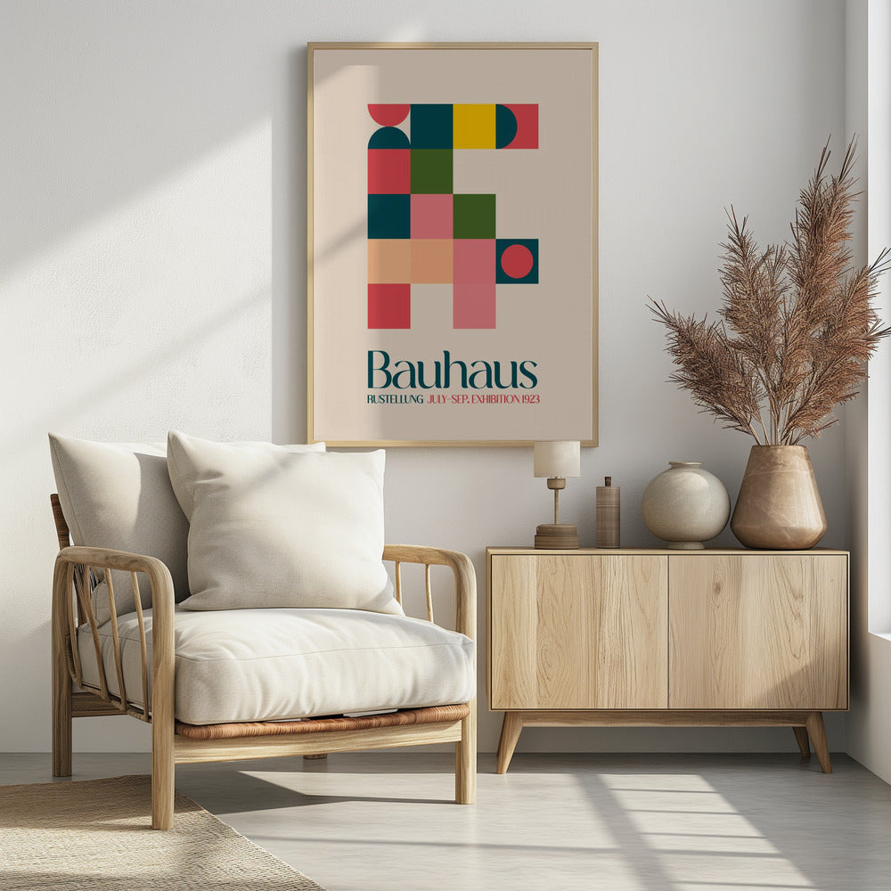 Bauhaus Kutular - Poster / Art Print - interiör