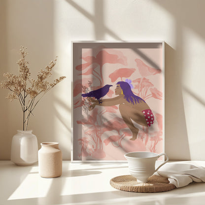 Raven - Poster / Art Print - interiör