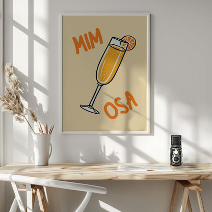 Mimosa No 4 1 - Poster / Art Print - interiör