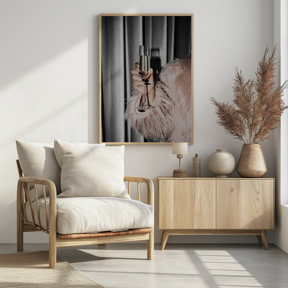 In a Party Mood - Poster / Art Print - interiör