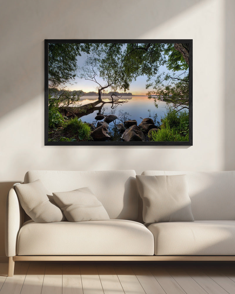 Lake view - Poster / Art Print - interiör