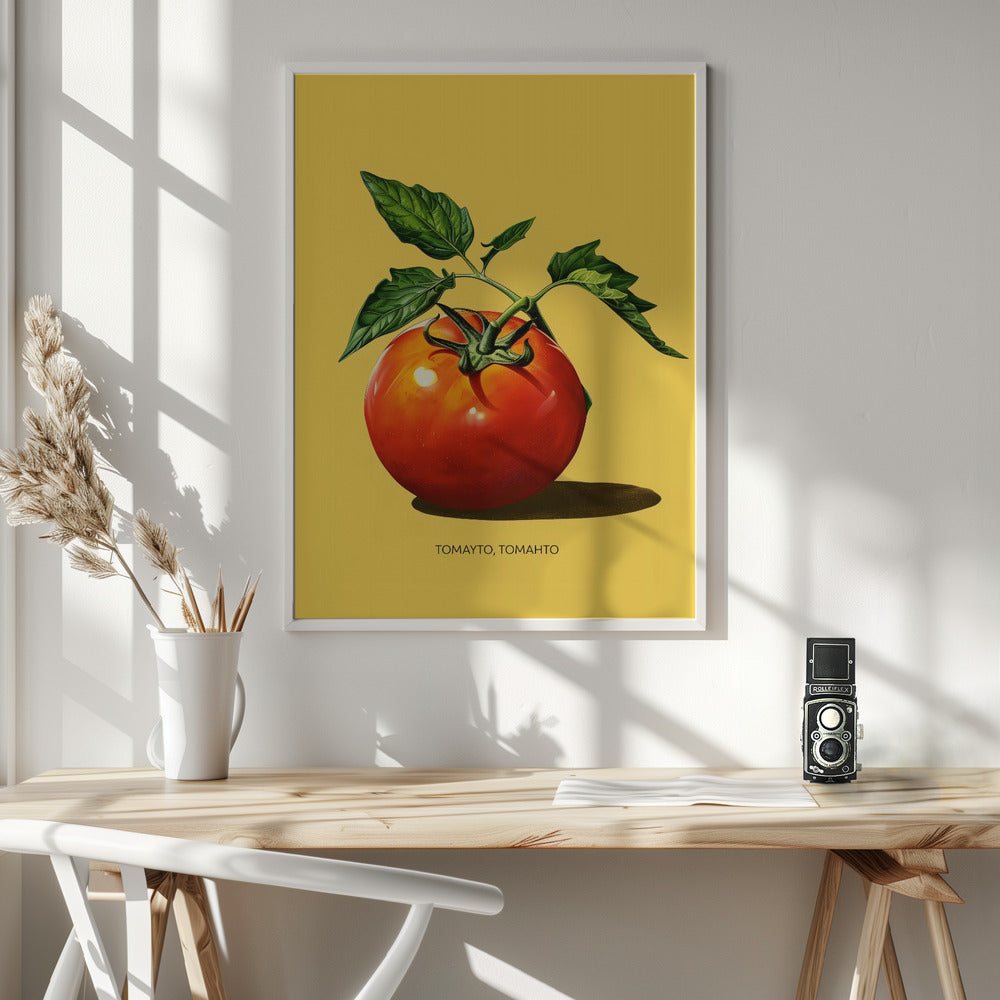 Tomayto, Tomahto - Poster / Art Print - interiör