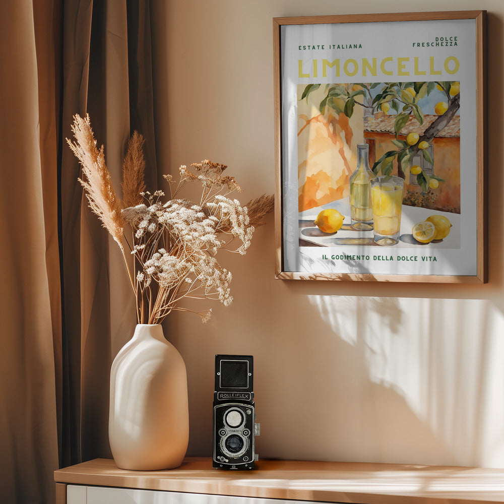 Limoncello - Poster / Art Print - interiör