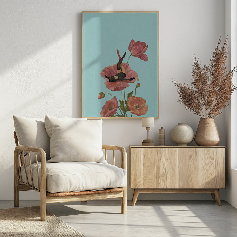 Colourful Dreamer - Poster / Art Print - interiör