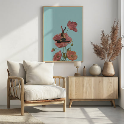 Colourful Dreamer - Poster / Art Print - interiör