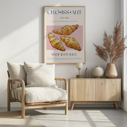 Croissant Print - Poster / Art Print - interiör