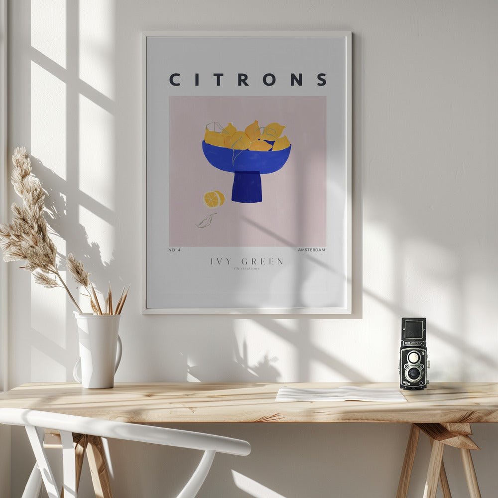 Lemons - Poster / Art Print - interiör